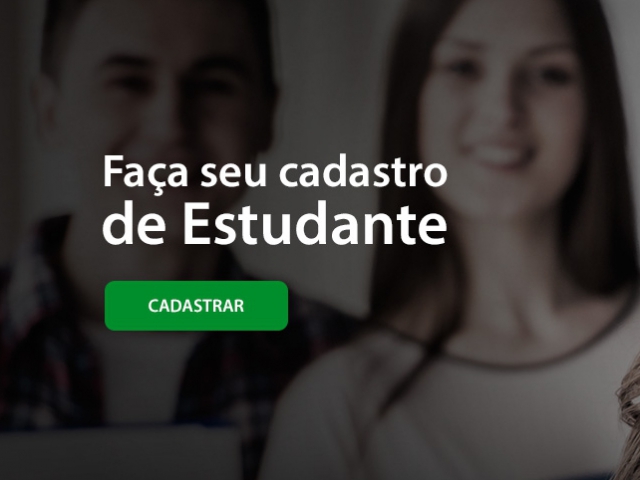 Cadastro de estudantes